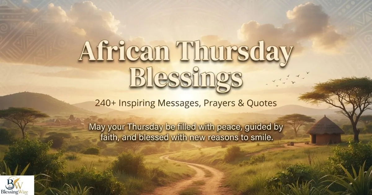200 + African Thursday Blessings: Inspiring Messages & Prayers