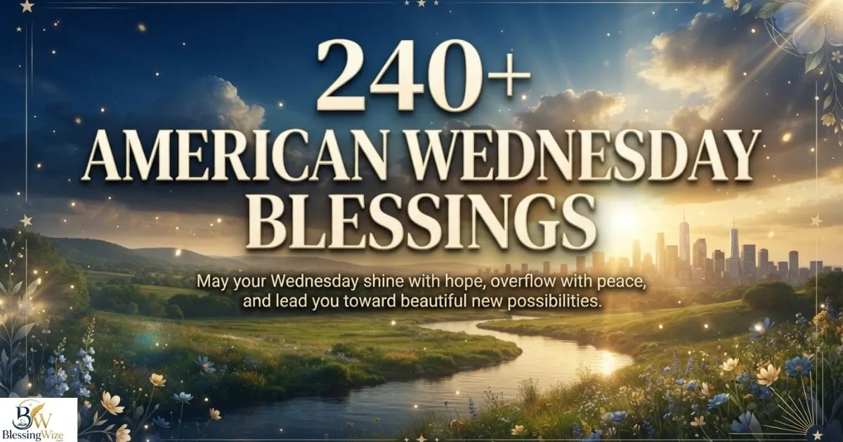 220+ American Wednesday Blessings: Inspiring Prayers & Quotes