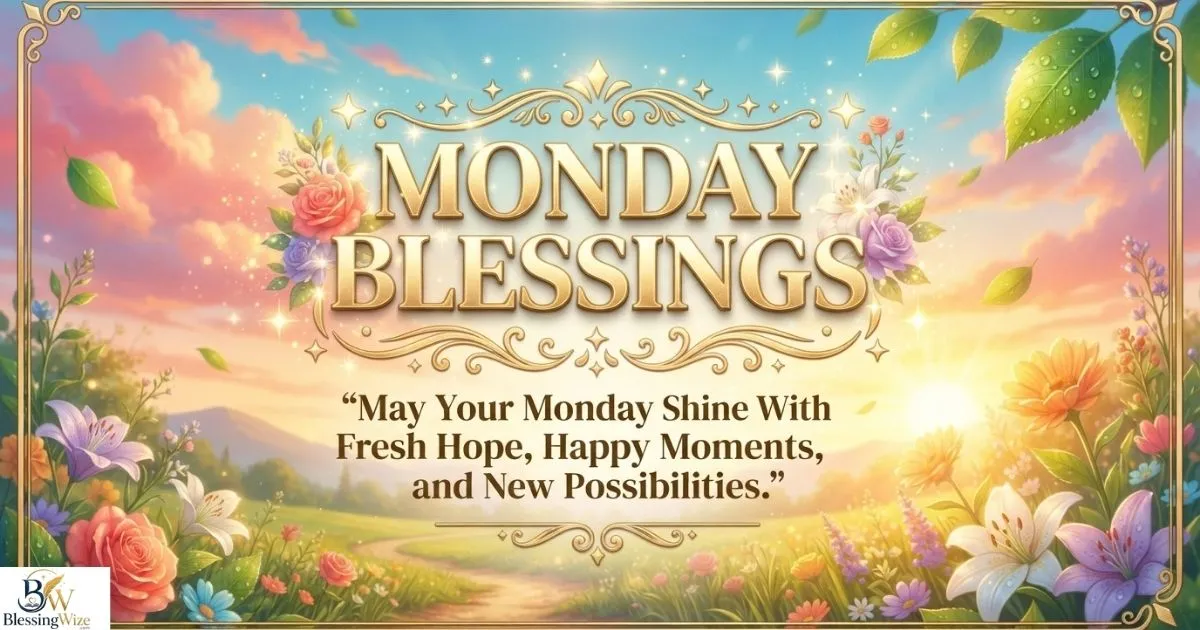 240+ Monday Blessings to Start Your Week with Joy & Positivity 
