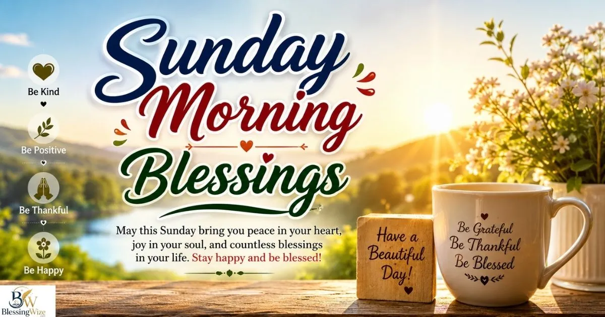 285 + Sunday Morning Blessings That Brighten Your Heart 2026