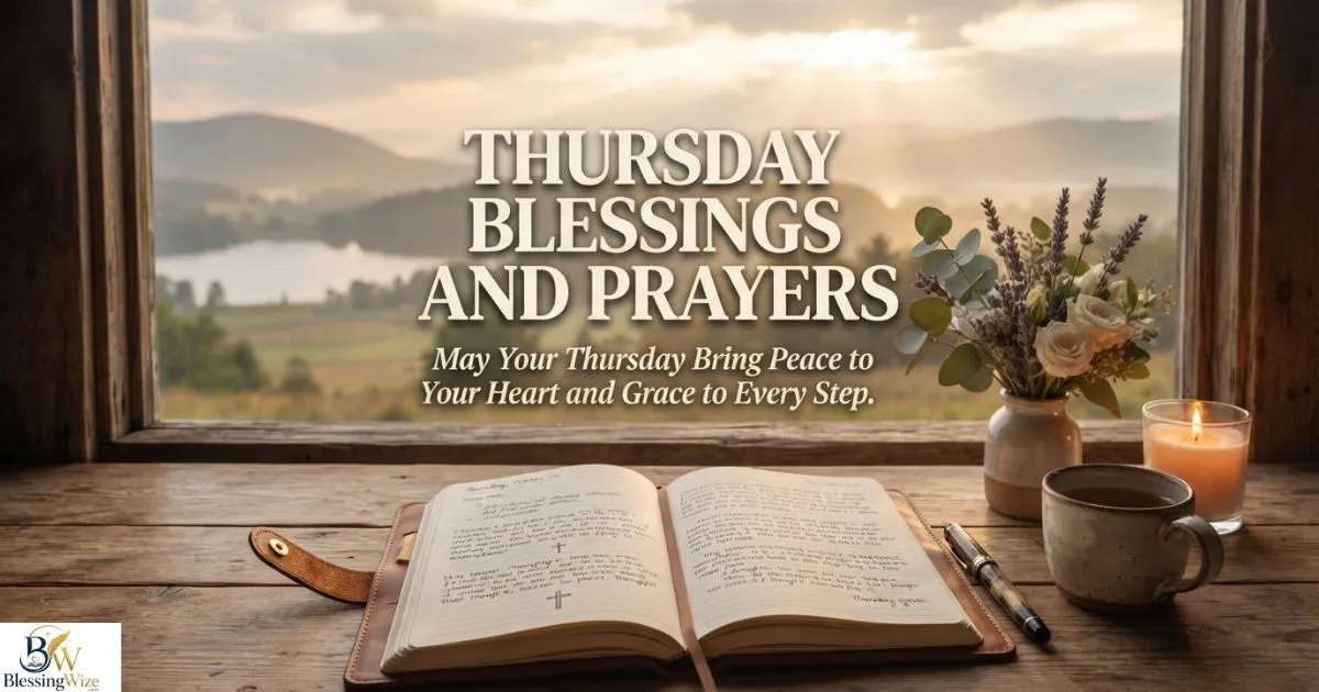 Best Inspiring and Motivational Thursday Blessings and Prayers